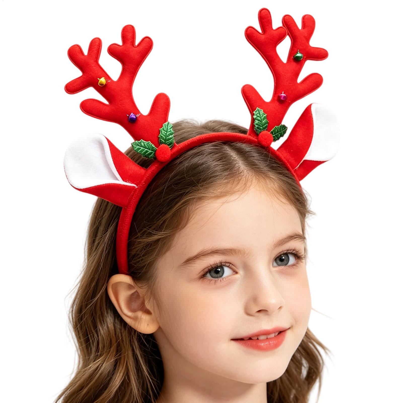 Reindeer Antlers Headband - Рождественский декор: ободок с оленьими рогами