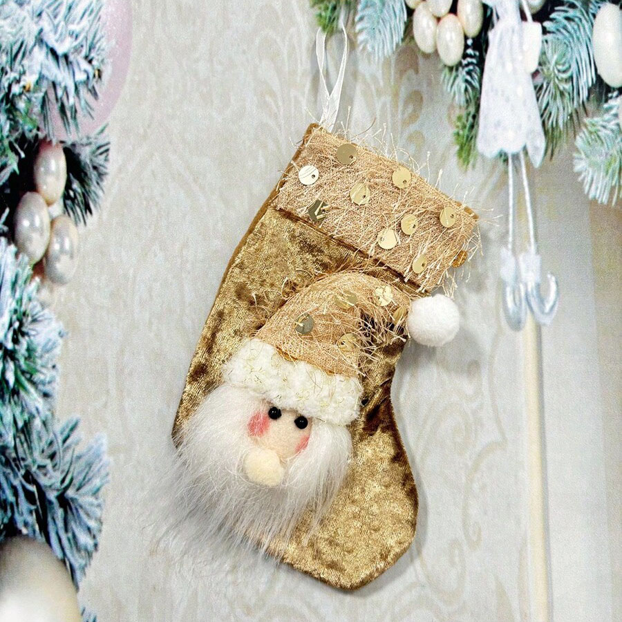 3 шт. рождественских декоратив – обзор и цена Christmas Stocking Hanging