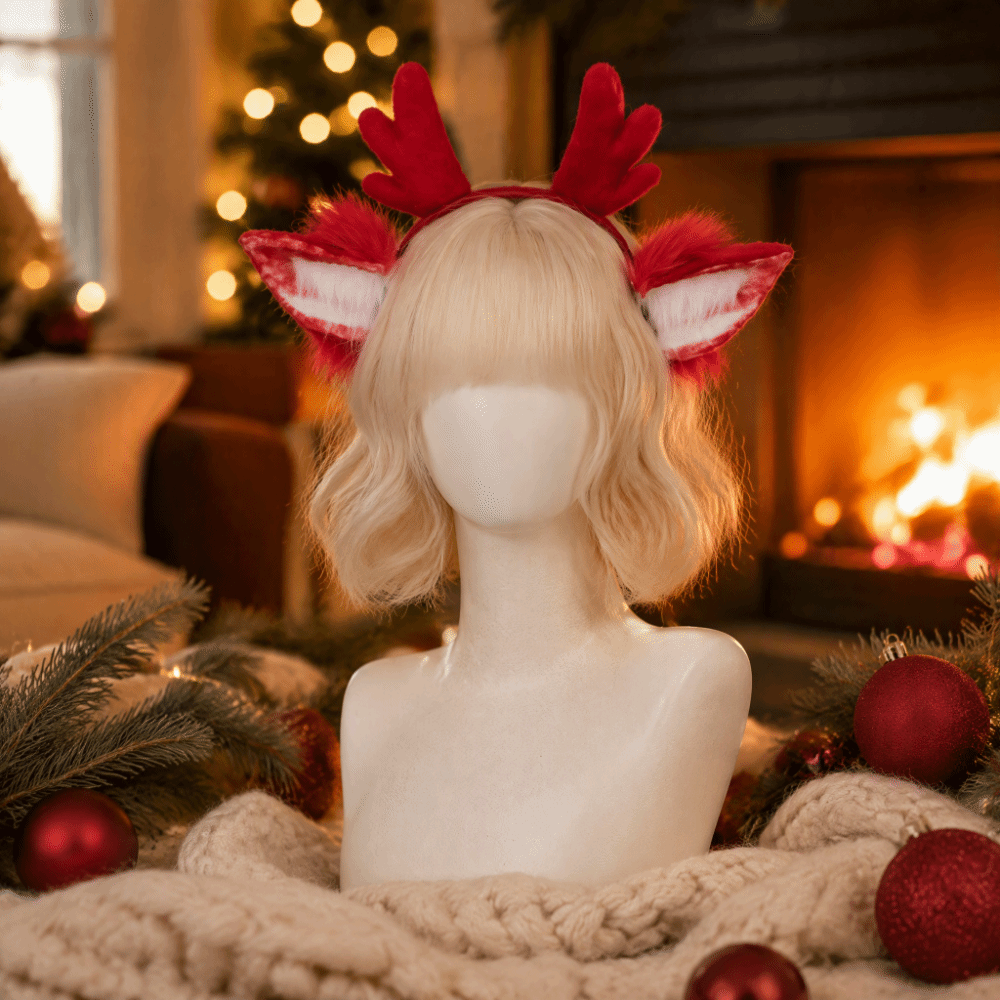 Рождественская повязка на голо – обзор и цена Reindeer Antlers Headband