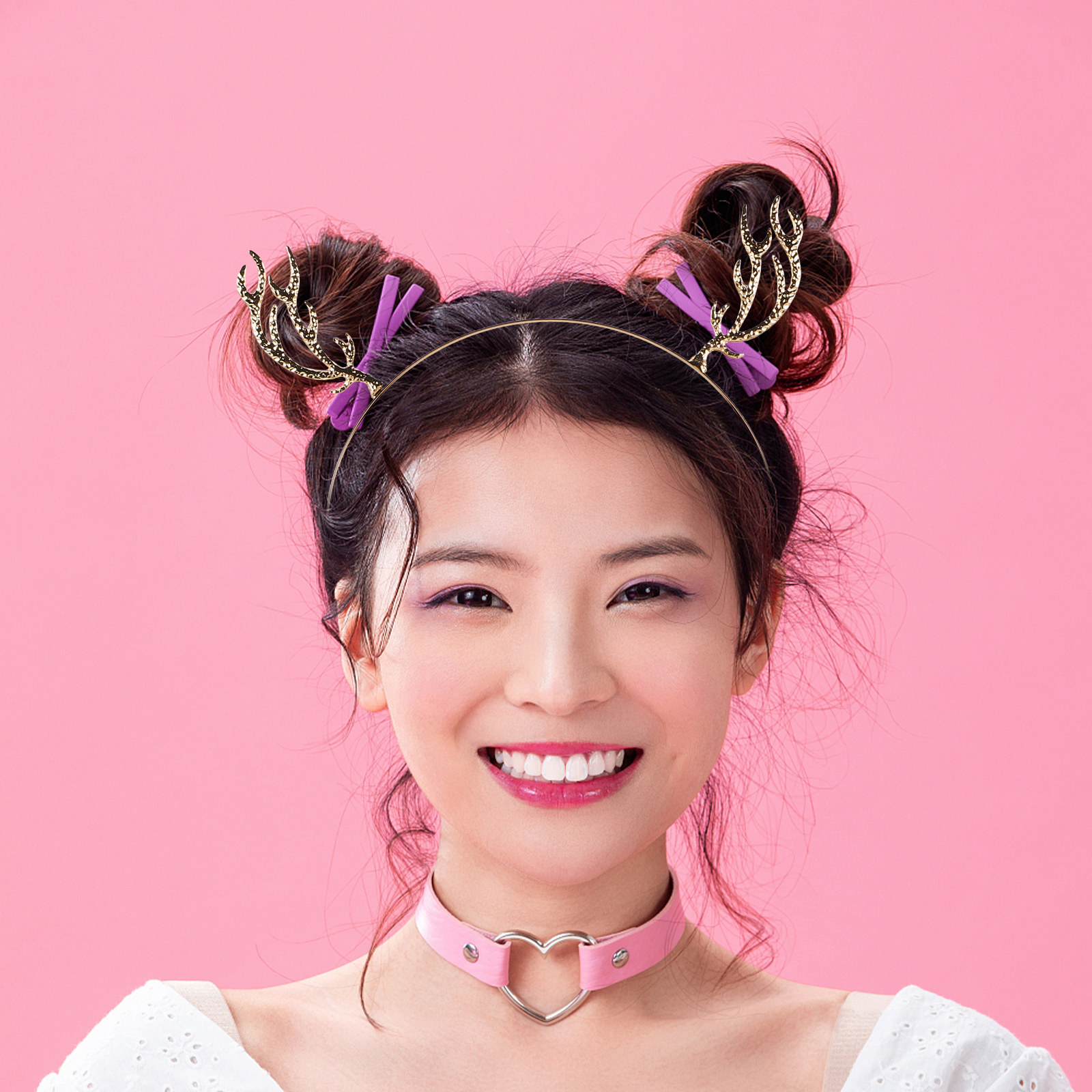 Металлический ободок для волос – обзор и цена Reindeer Antlers Headband