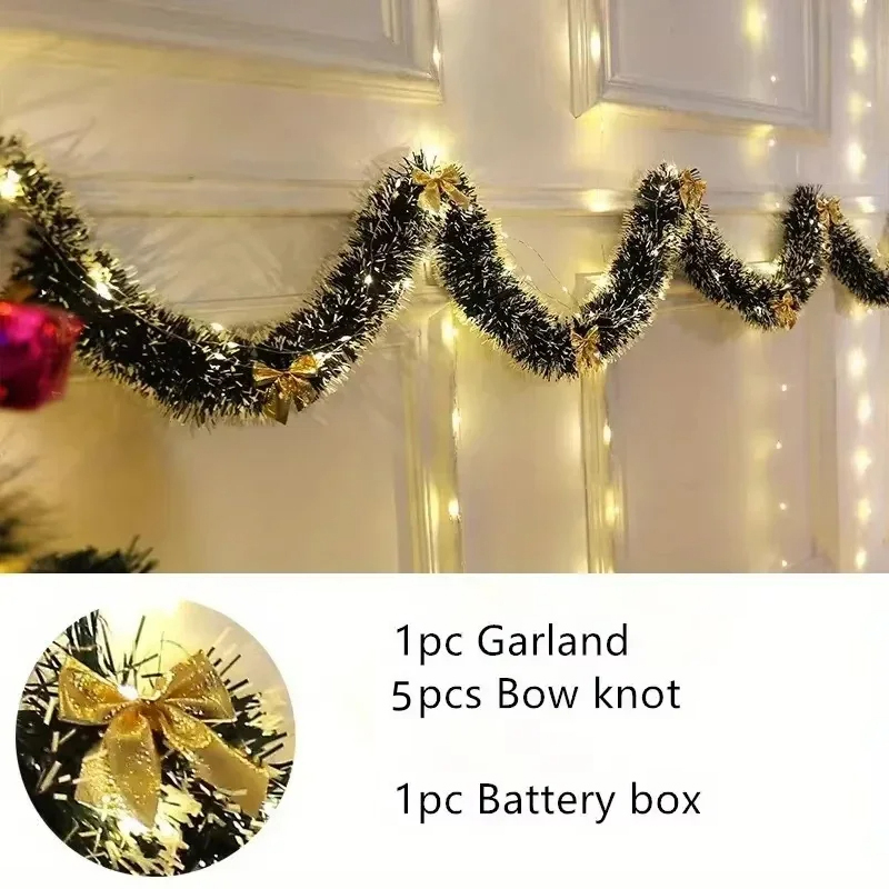 2-метровая светодиодная гирлян – обзор и цена Tinsel Garland Decoration