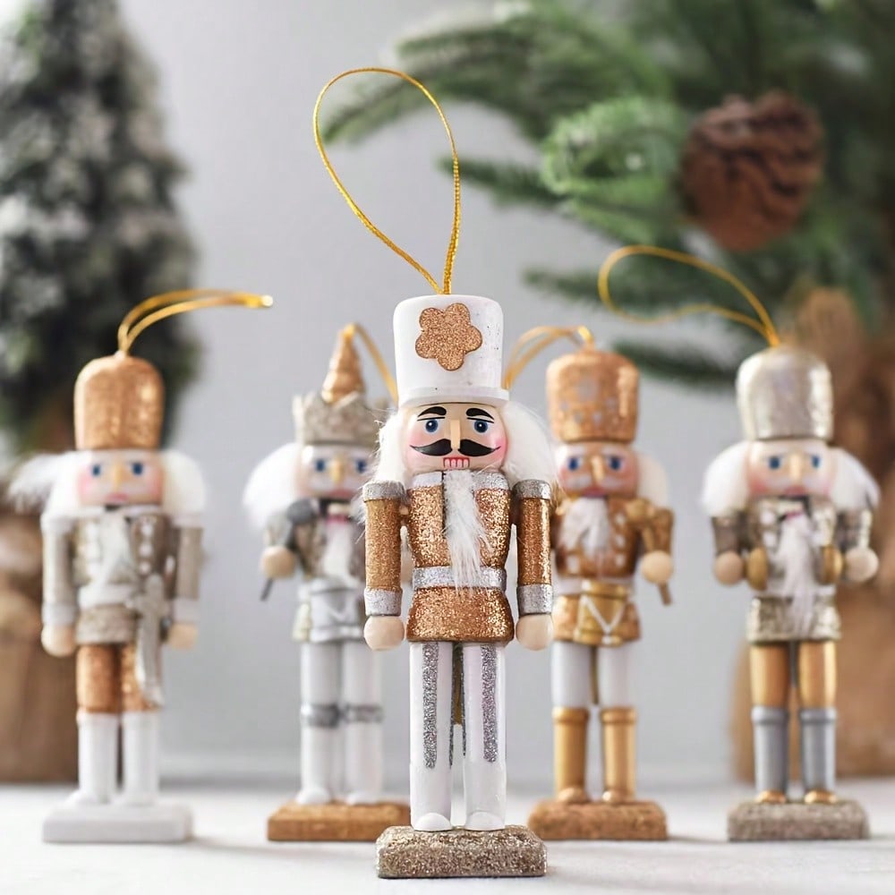 Набор из 5 деревянных подвесок – обзор и цена Nutcracker Figurine